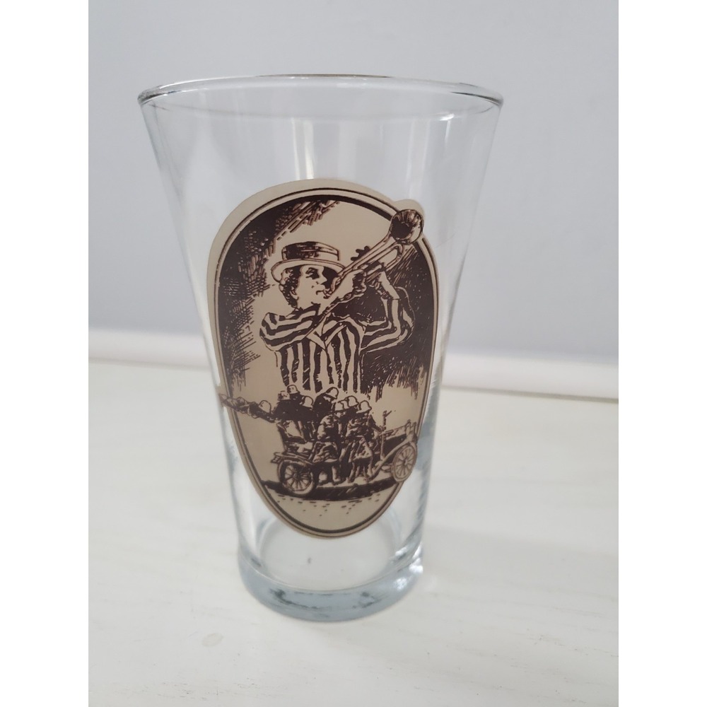 Vintage 1986 Mother's Pizza Pasta Restaurant & Coca Cola Glass Advertising‎ Repo